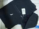 安踏防潑水運動(dòng)外套男士春季款梭織連帽通勤訓練跑步運動(dòng)夾克衣服 【防潑水加絨軟殼衣】基礎黑-1 L /(175) 適合130-150斤 曬單實(shí)拍圖