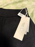 逸陽(yáng)（ESE-Y）微喇褲女26年春季彈力修身顯瘦通勤休閑西裝喇叭小黑褲  黑色 30 曬單實(shí)拍圖