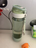 希樂(lè )（cille）大容量tritan運動(dòng)水杯男士便攜水壺吸管杯夏季水杯學(xué)生上學(xué)杯子 曬單實(shí)拍圖