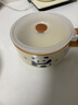 川島屋（KAWASIMAYA）熊貓泡面碗帶蓋帶把手大容量陶瓷飯盒微波爐專(zhuān)用碗正面熊貓帶蓋 曬單實(shí)拍圖