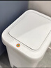 佳幫手腳踏垃圾桶10.4L家用腳踩+手按雙開(kāi)蓋廚房衛生間廁所客廳臥室帶蓋 曬單實(shí)拍圖