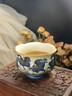 極素祥云八駿圖小茶杯陶瓷主人杯個(gè)人專(zhuān)用品茗杯馬年家用功夫茶具茶盞 巖礦白描金祥云八駿圖-鼓腹花蕾杯【簡(jiǎn)裝】 無(wú)規格 曬單實(shí)拍圖