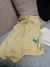巴拉巴拉【商場(chǎng)同款】寶寶套裝男童馬甲三件套寬松秋裝潮 米黃30209 110 曬單實(shí)拍圖