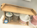 源氏木語(yǔ)實(shí)木廚房置物架衛生間收納架辦公室桌面雙層開(kāi)放式整理架 【2】(水曲柳木本色)雙層置物架 曬單實(shí)拍圖