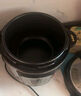 瑞雯美的電壓力鍋內膽4L/5L/6L升電高壓鍋鍋膽不粘鍋配件內鍋芯膽芯 美的6L升黑晶內膽 曬單實(shí)拍圖
