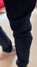 Levi's李維斯新品男士502經(jīng)典低腰錐形簡(jiǎn)約復古牛仔長(cháng)褲修飾腿型 深藍色 34 (32) 曬單實(shí)拍圖