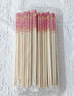 烏斯京（WOLSGIN）一次性筷子紅花高檔獨立包裝筷子加長(cháng)加粗廚房喜慶春節筷子 50雙 曬單實(shí)拍圖