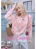 橘滋（Juicy Couture）針織衫女2026年春季新款粉色毛衣打底T恤上衣 粉色 L 曬單實(shí)拍圖