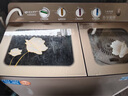 三峽勁霸【純銅電機】大容量半自動(dòng)洗衣機家用老式大容量雙缸雙桶商用酒店賓館被子毛毯四件套以舊換新 20公斤鋼波輪【9秒強洗+雙鋼桶+純銅電機】 雙缸 曬單實(shí)拍圖