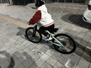 途銳達兒童山地自行車(chē)8-12歲大童男女孩變速單車(chē)小學(xué)生24寸雙碟剎腳踏車(chē) MTS050【遠山青】 24寸【7速】 曬單實(shí)拍圖