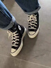 戀閣莆田1970s運動(dòng)帆布鞋男鞋休閑經(jīng)典潮流厚底夏季新款情侶鞋板鞋 1970高幫黑色 43 曬單實(shí)拍圖