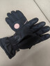 目丸保暖手套男女戶(hù)外冬天騎行防寒風(fēng)加絨厚觸屏女防水冬季棉滑雪手套 黑色愛(ài)心 曬單實(shí)拍圖