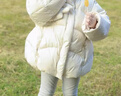 迷你巴拉嬰兒羽絨服冬季新款男女童加厚保暖洋氣寶寶厚款保暖外套 奶油白50311 【高標白鴨絨】 120 【充絨量89.9g】 曬單實(shí)拍圖