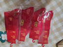 浪莎本命年紅襪子女純棉馬年結婚平安喜慶過(guò)年大紅中筒全棉女襪4雙 曬單實(shí)拍圖