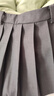 小野和子短款百褶半身裙 靜奢灰 M 曬單實(shí)拍圖
