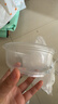 特美居（temeiju）一次性餐碗食品級加厚塑料透明湯碗露營(yíng)聚餐銀耳冰粉涼糕小湯圓碗 360型不帶蓋* 50只 曬單實(shí)拍圖