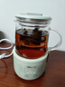 小熊（Bear）迷你養生壺養生杯 電燉杯電熱杯恒溫花茶壺燒水壺辦公室杯子0.4L全玻璃杯體YSH-F04E1  曬單實(shí)拍圖