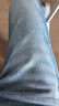 Levi's李維斯26年春夏新款男士美式復古水洗502標準錐形牛仔褲 淺藍色 29 (32) 曬單實(shí)拍圖