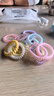 高品質(zhì)電話(huà)線(xiàn)發(fā)圈高彈力波點(diǎn)發(fā)繩夏天頭繩女發(fā)飾耐用無(wú)痕塑料薄荷 【16根裝】水果椰椰發(fā)圈（每色一套） 曬單實(shí)拍圖