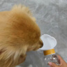 OSKV狗狗外出水杯便攜式喝水器貓狗通用戶(hù)外飲水喂食一體機小狗隨行杯 白色飲水+喂食一體-350ml+200ml 曬單實(shí)拍圖