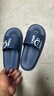 大嘴猴大嘴猴踩屎感拖鞋男士夏外穿室內家居2025新款防滑防臭涼拖青少年 深藍【官方正品】 42-43 【標準碼】 曬單實(shí)拍圖