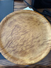 漁者讀木金絲楠木果盤(pán)子大葉楠水果盤(pán)干果盤(pán)實(shí)木工藝禮品家居擺件圓型碟子 曬單實(shí)拍圖