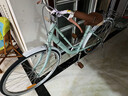 邦德·富士達 自行車(chē)女式24/26寸學(xué)生成人城市通勤復古淑女單速/7級變速買(mǎi)菜車(chē) 26寸鋁架單速 青山灰 曬單實(shí)拍圖