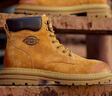 Dickies男士馬丁靴高幫時(shí)尚男靴工裝靴情侶靴男 土黃 42-男款 曬單實(shí)拍圖