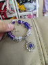 新中式幕山紫手串古風(fēng)仙氣小眾設計高顏值紫色冰裂串珠手鏈禮物 幕山紫仙氣手鏈1件AS-327 曬單實(shí)拍圖
