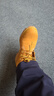 【9成新】添柏嵐（Timberland）踢不爛 大黃靴 牛皮防水經(jīng)典黃靴 10061 小麥色 42碼US8.5   曬單實(shí)拍圖