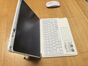 ZHISIHUI適用華為平板matepad11.5/11.5s/Air11.5藍牙鍵盤(pán)鼠標套裝 磁吸分離保護殼 智能觸控背光鍵盤(pán) 白色 曬單實(shí)拍圖