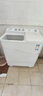 海爾（Haier）洗衣機半自動(dòng)家用大容量雙缸雙桶脫水甩干機洗脫分離雙電機強勁動(dòng)力老式洗衣機出租酒店商用老人用 13公斤一級能效+小神泡凈洗+噴淋漂洗 雙缸 曬單實(shí)拍圖