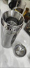 純鈦水杯容量可大可小茶水分離設計創(chuàng  )意禮品一體鈦杯高顏值泡茶杯 純鈦水杯 曬單實(shí)拍圖