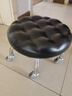 八海鳥(niǎo)萬(wàn)向輪移動(dòng)小凳子滑輪旋轉矮板凳大人坐椅子承重小圓凳家用溜溜凳 曬單實(shí)拍圖
