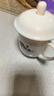 紅牡丹中式主人杯個(gè)人帶蓋水杯辦公室茶漏杯家用骨質(zhì)瓷泡茶杯會(huì )議室水杯 江山如畫(huà)會(huì )議茶杯（蓋杯） 曬單實(shí)拍圖