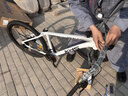 喜德盛（xds）山地兒童自行車(chē)黑客380禧瑪諾后變21速學(xué)生單車(chē) 26款白黑17英寸 曬單實(shí)拍圖
