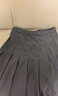 優(yōu)衣庫女裝寬褶中裙/半身裙裙子479916 488364 488364/08深灰色 M 曬單實(shí)拍圖