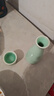 拜杰白酒杯陶瓷酒具套裝 中式白酒杯清酒杯梅子青 一壺四杯 曬單實(shí)拍圖