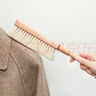 匠藝人羊毛大衣清潔打理刷衣服護理刷羊絨專(zhuān)用刷子毛呢毛衣毛球除塵神器 2號【單個(gè)】直柄白馬鬃衣帽刷 曬單實(shí)拍圖
