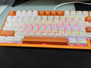 WOB rainy75客制化鍵盤(pán)三模鋁坨坨機械鍵盤(pán)cnc電腦無(wú)線(xiàn)藍牙游戲電競外設雨 【新品】星云橙/雪頂芒芒軸/冰晶 曬單實(shí)拍圖