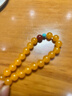 Meliades蜜蠟手串南紅瑪瑙綠松手鏈國風(fēng)女款古風(fēng)手飾本命年招財新年禮物 蜜蠟手串【單圈】3mm 曬單實(shí)拍圖