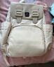 雅特茂媽咪包多功能大容量雙肩手提母嬰背包媽媽外出輕便出行新款 米白色-大容量Plus 【30L】 曬單實(shí)拍圖