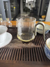 尚明（SAMADOYO）公道杯加厚高硼硅玻璃耐熱分茶器大容量高檔公杯茶海功夫茶道配件 金灰色300ml 曬單實(shí)拍圖