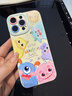 圣圖朗新款可愛(ài)小怪獸17蘋(píng)果16promax手機殼iphone14高級感15pro掛繩12可愛(ài)13卡通植絨硅膠8plus情侶全包 可愛(ài)五只怪獸撞色液態(tài)硅膠-【檸檬黃】  iPhone 16 pro m 曬單實(shí)拍圖