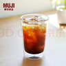 MUJI耐熱玻璃 雙層水杯 玻璃杯杯子 曬單實(shí)拍圖
