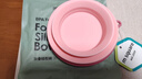 M Square便攜式折疊硅膠杯碗野餐露營(yíng)寶寶食品級旅行戶(hù)外 櫻花粉中碗 曬單實(shí)拍圖