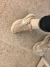 迪卡儂跑步鞋女透氣軟底輕便減震休閑透氣跑鞋RUNS奶茶色38 4170471 曬單實(shí)拍圖