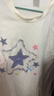 220克純棉短袖t恤女夏季新款韓版寬松圓領(lǐng)時(shí)尚上衣印花ins 1982杏色【小星星】 L 曬單實(shí)拍圖