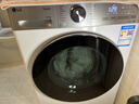 LG小旋風(fēng) 12KG全自動(dòng)滾筒洗衣機帶烘干一體 家用大容量 1.1洗凈比 360°速凈噴淋 FCW12D4WA 曬單實(shí)拍圖