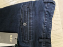 恒源祥春秋季新款男士純色寬松彈力高腰直筒牛仔褲爸爸中老年休閑長(cháng)褲子 曬單實(shí)拍圖